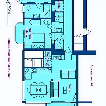 La Croix Du Sud Apartamento *